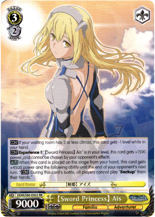 [Sword Princess] Ais - Is it Wrong to Try to Pick Up Girls in a Dungeon? (DDM/S88)