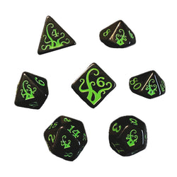 Black Oak Workshop: 7-pc Polyhedral Dice Set