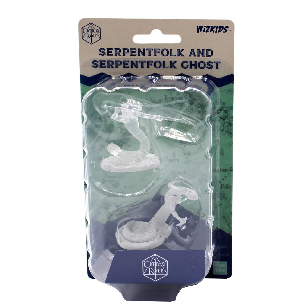 Critical Role Miniatures: Serpentfolk & Serpentfolk Ghost