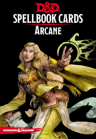 D&D Spellbook Cards: Arcane