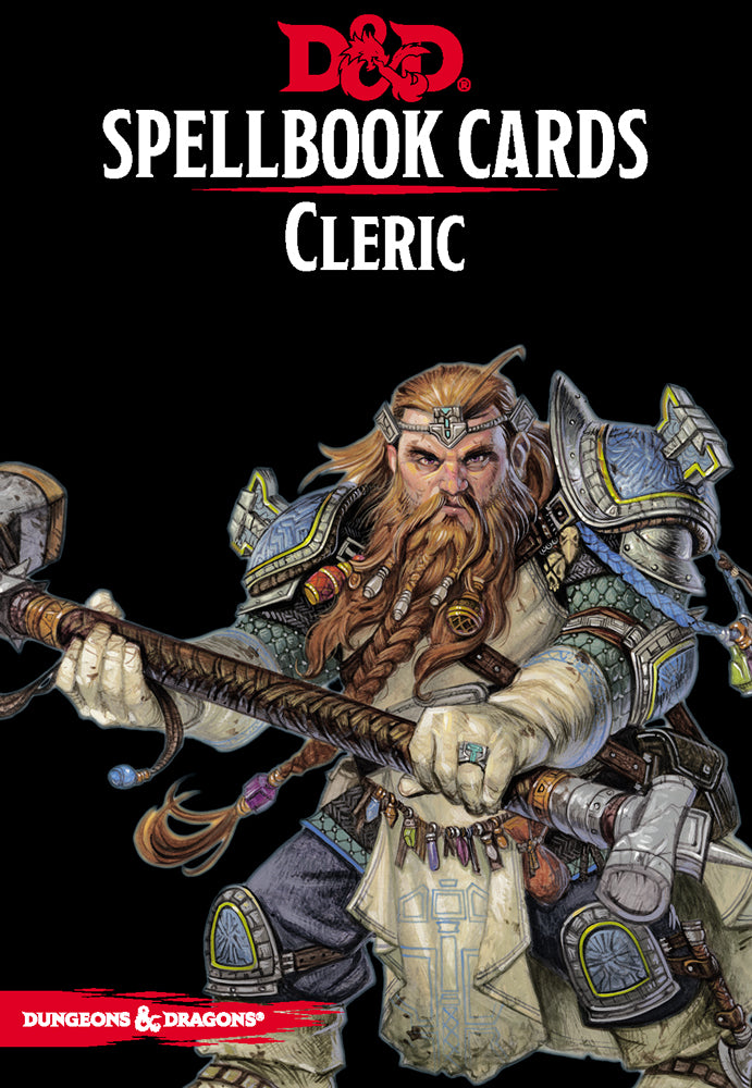 D&D Spellbook Cards: Cleric