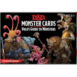 D&D Spellbook Cards: Monster Cards - Volo's Guide to Monsters