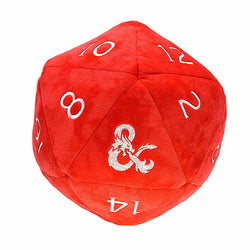 D20 Plush Dice Bag (w/ D&D Logo)