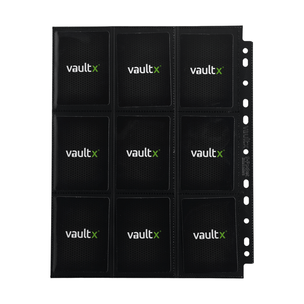 VaultX: Slim Ring Binder + 9-Pocket Pages
