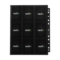 VaultX: Slim Ring Binder + 9-Pocket Pages