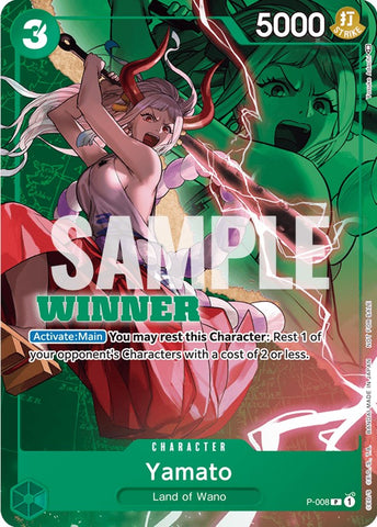 Yamato (P-008) (Winner Pack Vol. 1) [One Piece Promotion Cards]