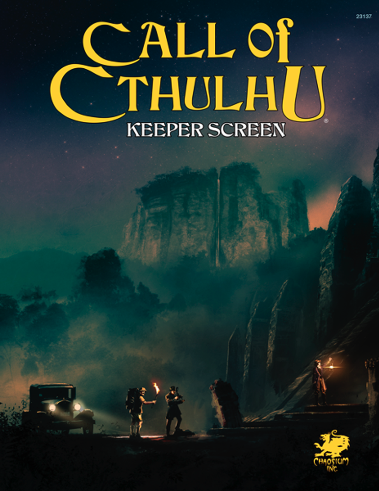 Call of Cthulhu TRPG: Keeper Screen Pack