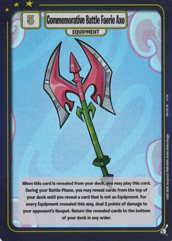 Commemorative Battle Axe [Defenders of Neopia]