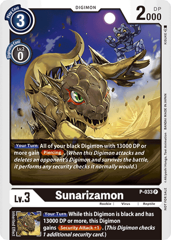 Sunarizamon [P-033] [Promotional Cards]