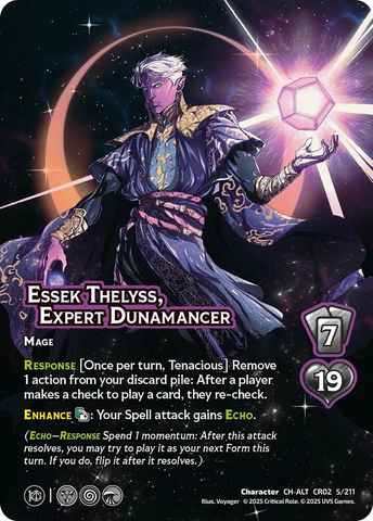 Essek Thelyss, Expert Dunamancer (Alternate Art) (Critical Role: Heroes of Exandria)