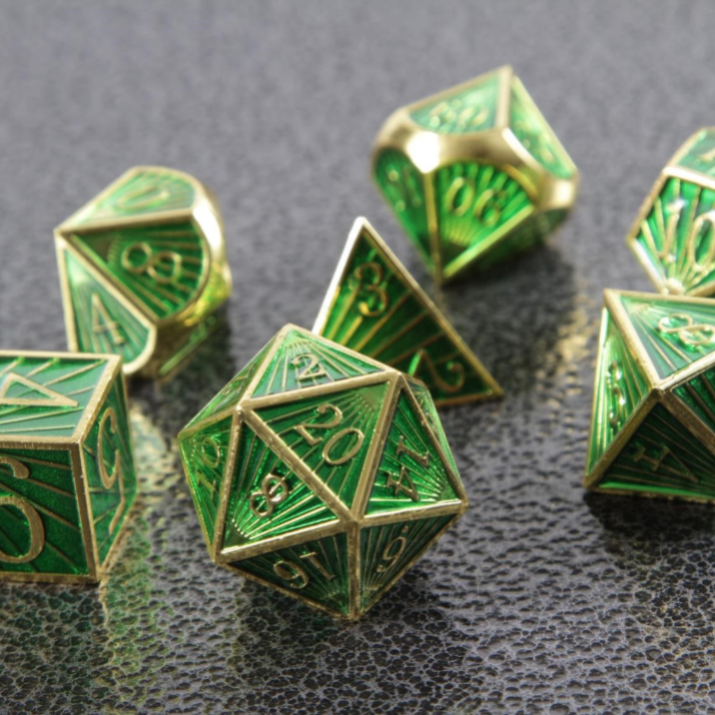 Forged Gaming: Metal Dice Sets - Deco