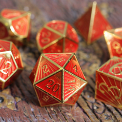 Forged Gaming: Metal Dice Sets - Deco