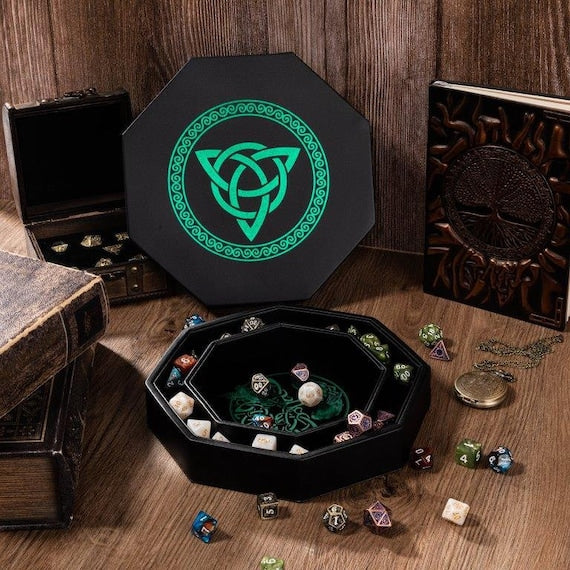 Soar Forge: Celtic Knot & World Tree Dice Trays