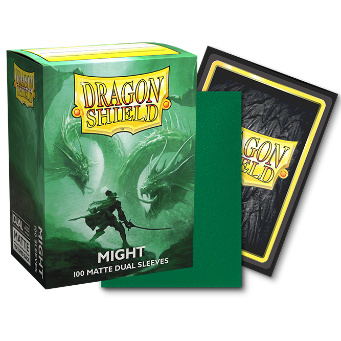Dragon Shield: (100) Matte Card Sleeves & Box - Dual