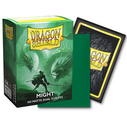 Dragon Shield: (100) Matte Card Sleeves & Box - Dual