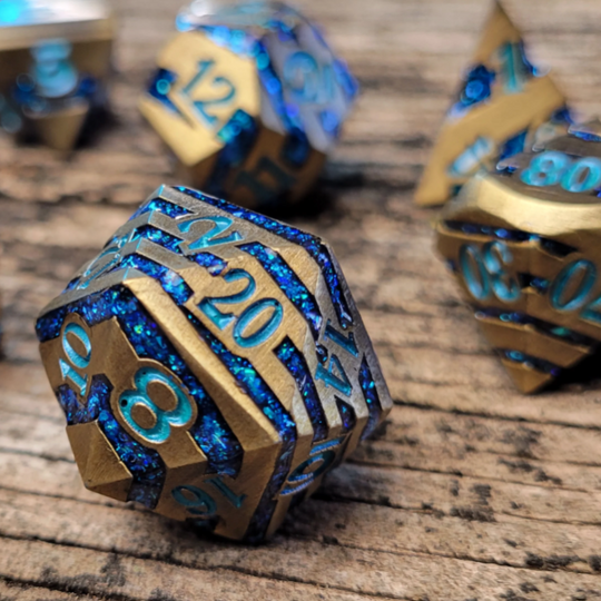 Forged Gaming: Metal Dice Sets - Banded