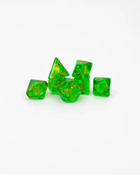Emberglow Dice - 7pc Acrylic Set