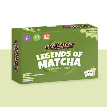 Sabobatage: Legend of Matcha Expansion Pack
