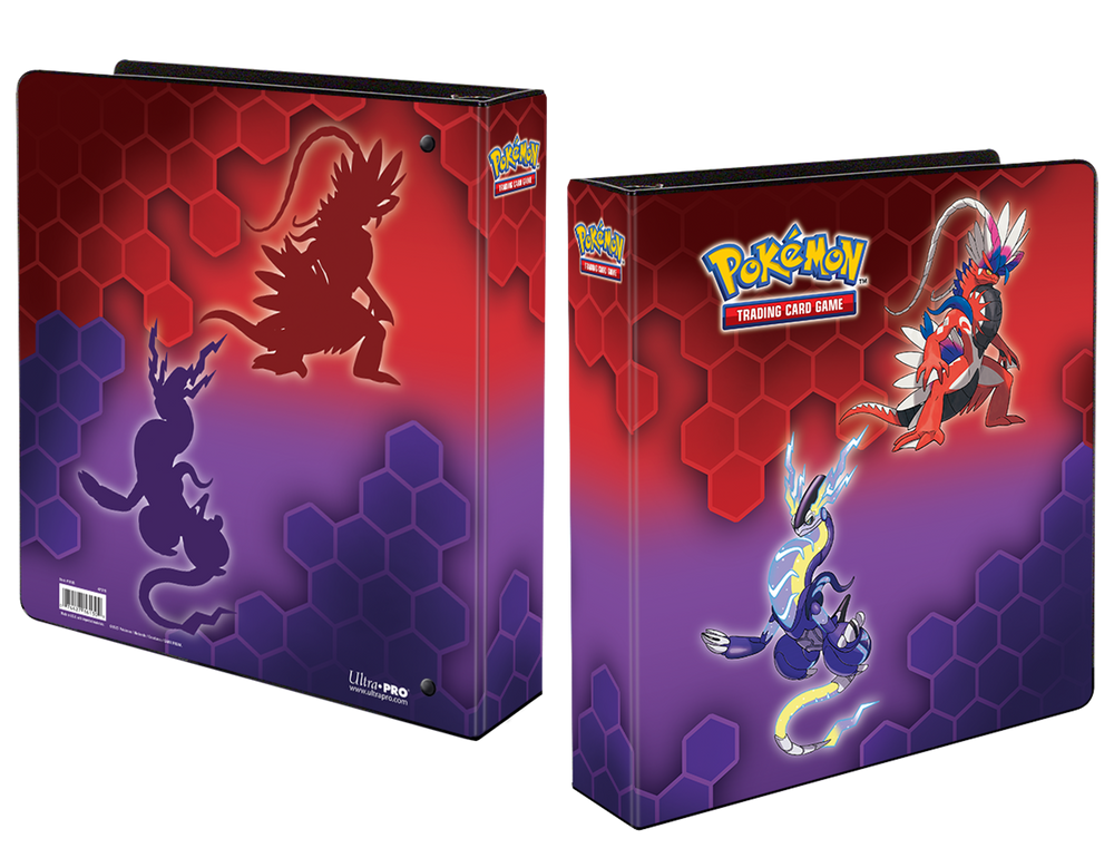Pokemon TCG: Bundle of 4 Mini Album Binders for Pokemon Cards Each Binder Includes Clear Plastic Sleeves for 60 Cards