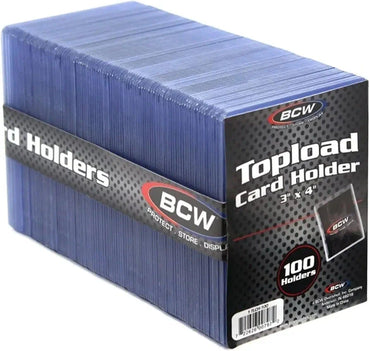 BCW: 3x4 Toploaders