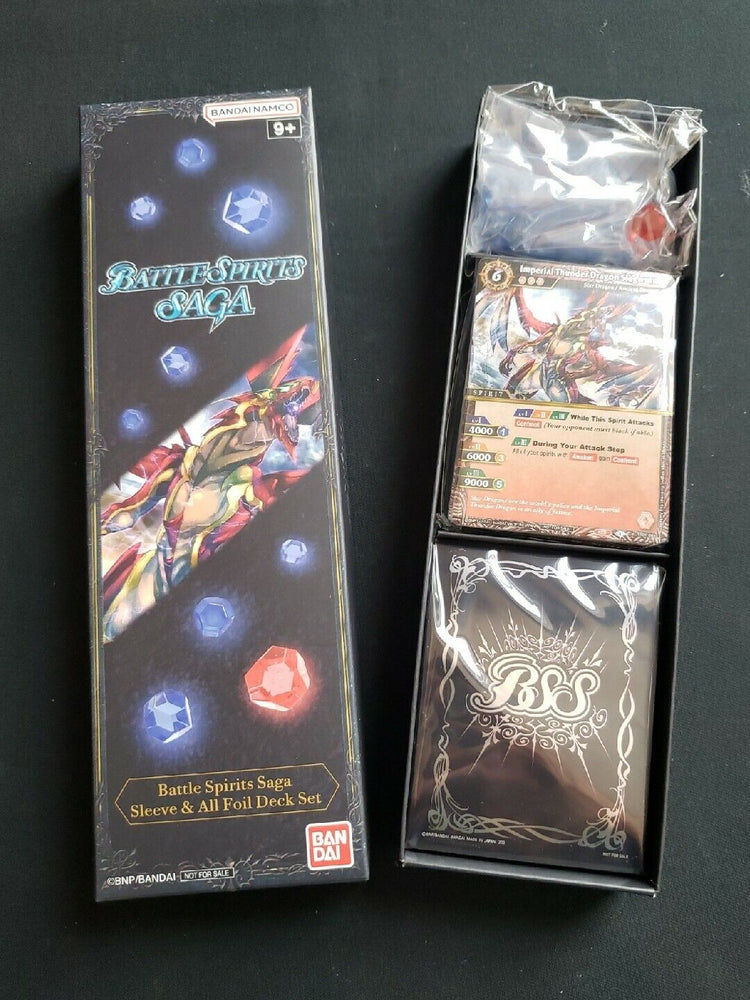 BSS: Battle Spirits Sage Sleeve & All Foil Deck Set