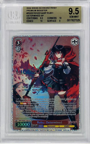 Beckett Graded - Ruby: Determined (RWBY/WXE01-44SP)