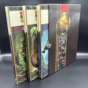 D&D 4th Edition: Core Rulebook Collection (Player's Handbook/ Dungeon Master's Guide/ Monster Manual)
