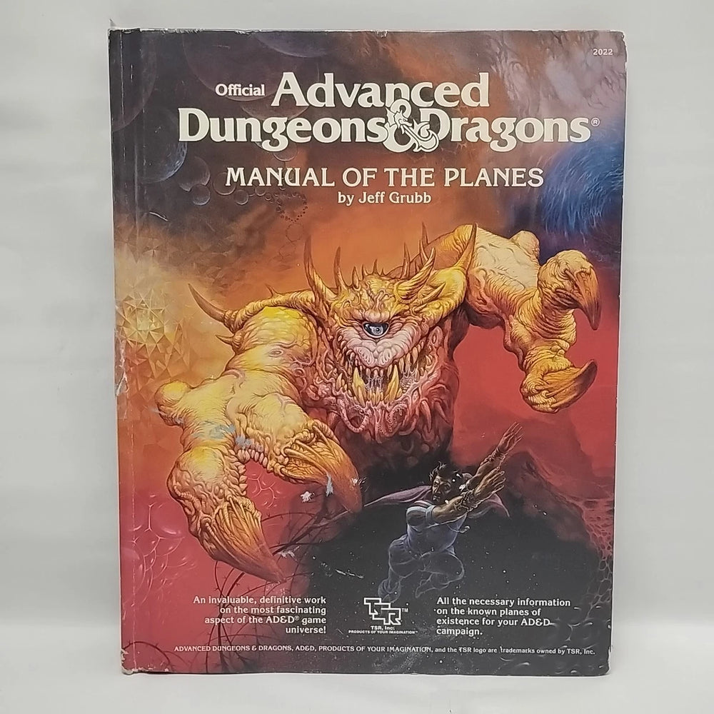 Advanced Dungeons & Dragons: Manual of the Planes