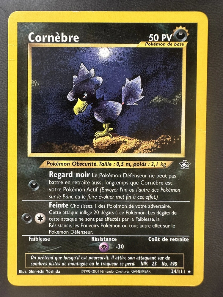 "Cornebre" Murkrow (24/111) [French Pokemon Card]