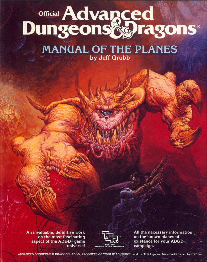 Advanced Dungeons & Dragons: Manual of the Planes