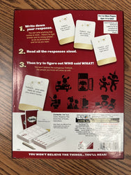 'The Game of Things' Humor in a Box (Exclusive Cherry Wood Box)