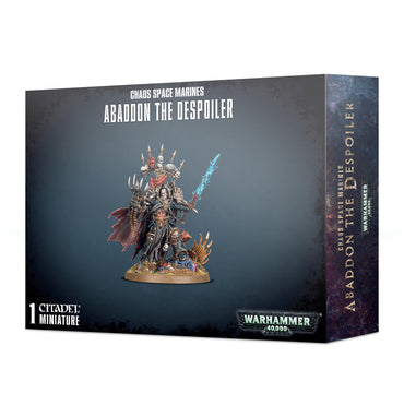 Warhammer 40k Miniatures: Chaos Space Marines - Abaddon the Despoiler