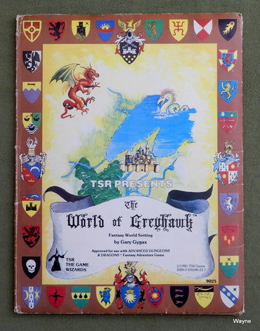 D&D 1st Edition: World of Greyhawk Folio (1980)