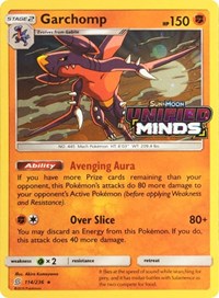 Garchomp (114/236) (Cosmos Holo) [Sun & Moon: Unified Minds]