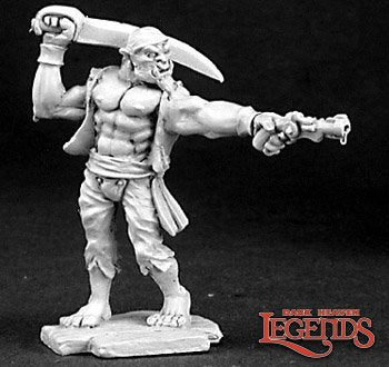 Gagnar Scragslayer, Half Orc Pirate