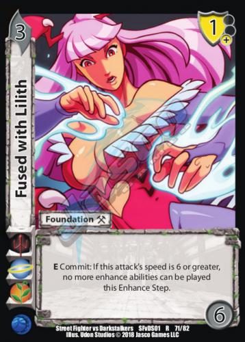 Fused With Lilith (Street Fighter vs Darkstalkers)