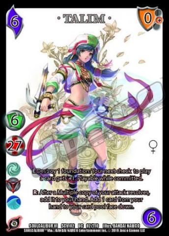 Talim* [Soul Calibur VI: Libra of Souls]