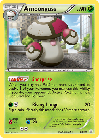 Amoonguss (9/99) [Black & White: Next Destinies]