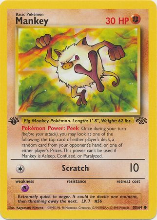 Mankey [Jungle (First Edition)]