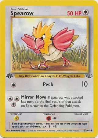 Spearow (62) [Jungle (First Edition)]
