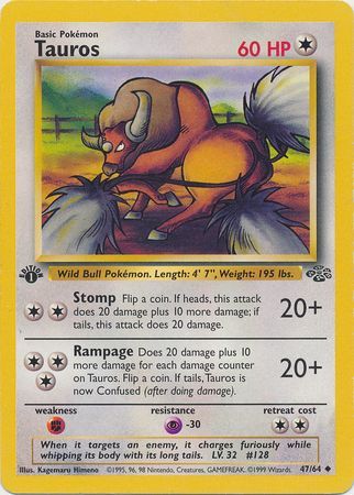 Tauros (47) [Jungle (First Edition)]