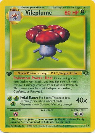 Vileplume (31) [Jungle (First Edition)]