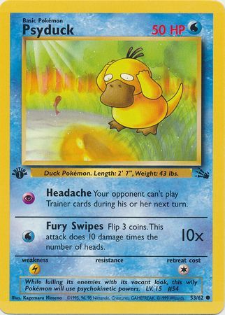 Psyduck (53) [Fossil (First Edition)]