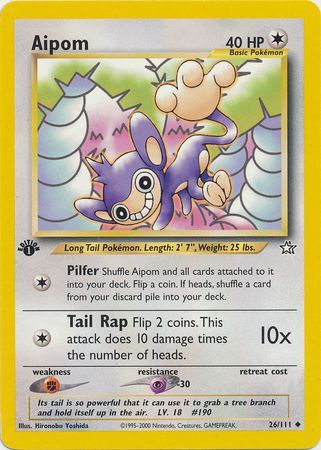 Aipom (26) [Neo Genesis (First Edition)]