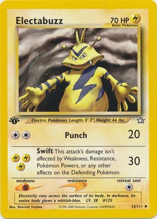 Electabuzz (33) [Neo Genesis (First Edition)]