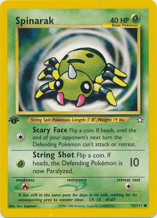 Spinarak (75) [Neo Genesis (First Edition)]