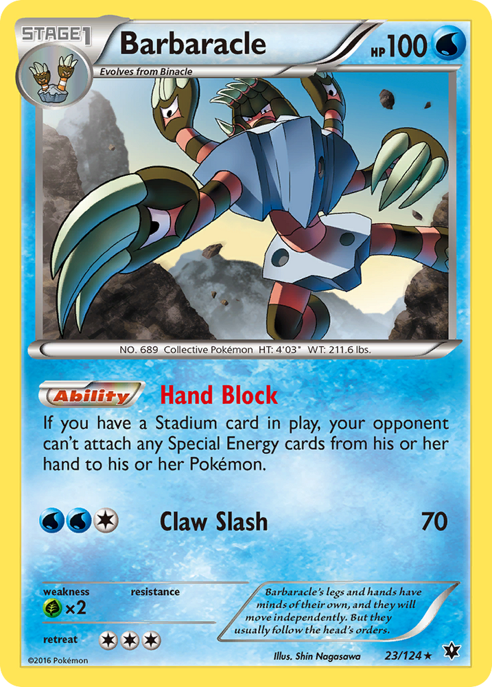 Barbaracle (23/124) [XY: Fates Collide]