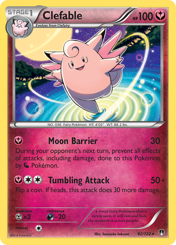 Clefable (82/122) [XY: BREAKpoint]
