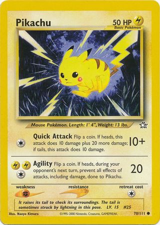 Pikachu (70) [Neo Genesis]