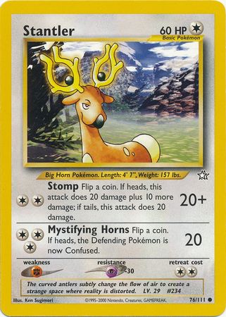 Stantler (76) [Neo Genesis]